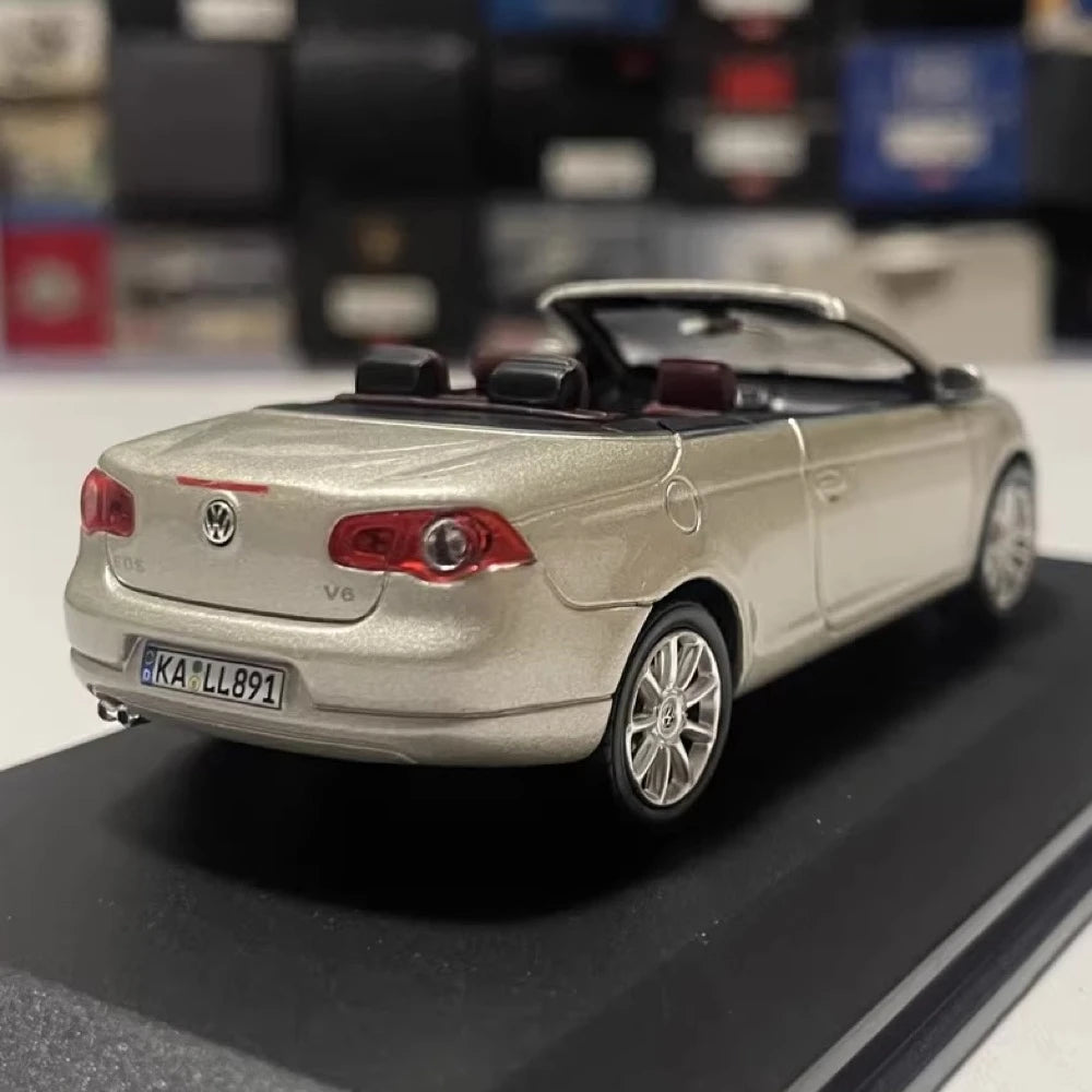 [Norev] 1:43 Volkswagen 2006 Eos Gold Model Car Die-Cast