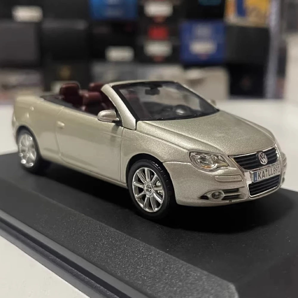 [Norev] 1:43 Volkswagen 2006 Eos Gold Model Car Die-Cast