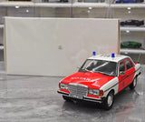 [Norev] 1:18 Mercedes-Benz 1984 200 Emergency Ambulance Model Car Die-Cast