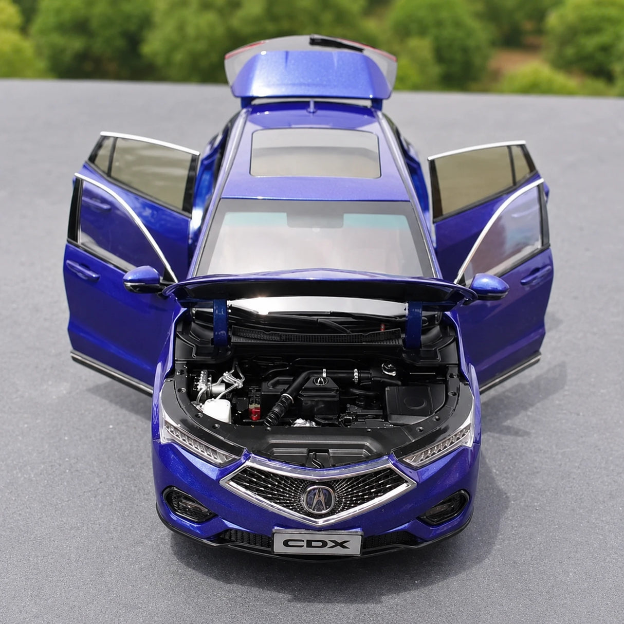 OEM Acura 2016 CDX 1:18 – modelo de coleção em metal fundido