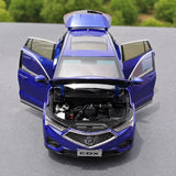 OEM Acura 2016 CDX 1:18 – modelo de coleção em metal fundido
