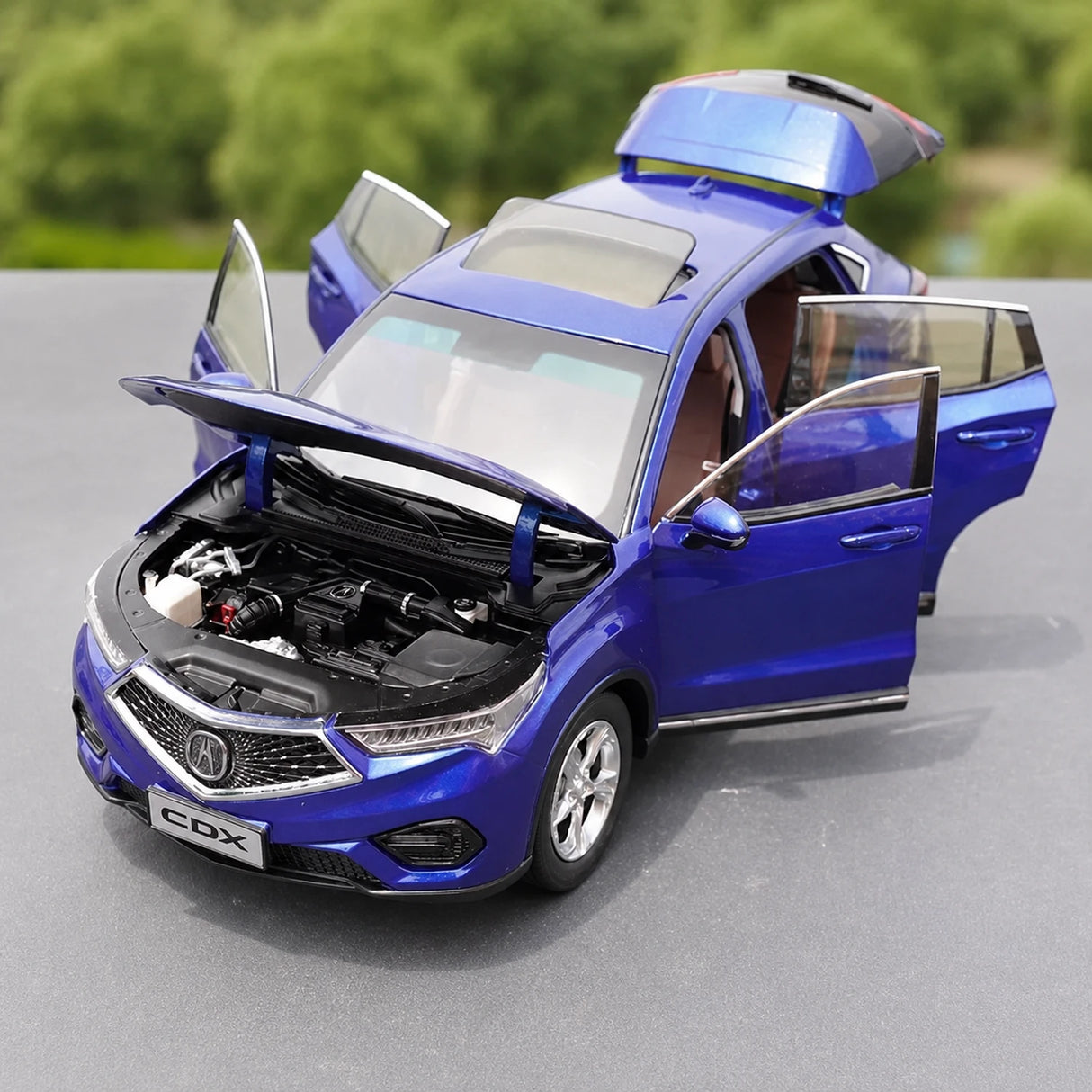 OEM Acura 2016 CDX 1:18 – modelo de coleção em metal fundido