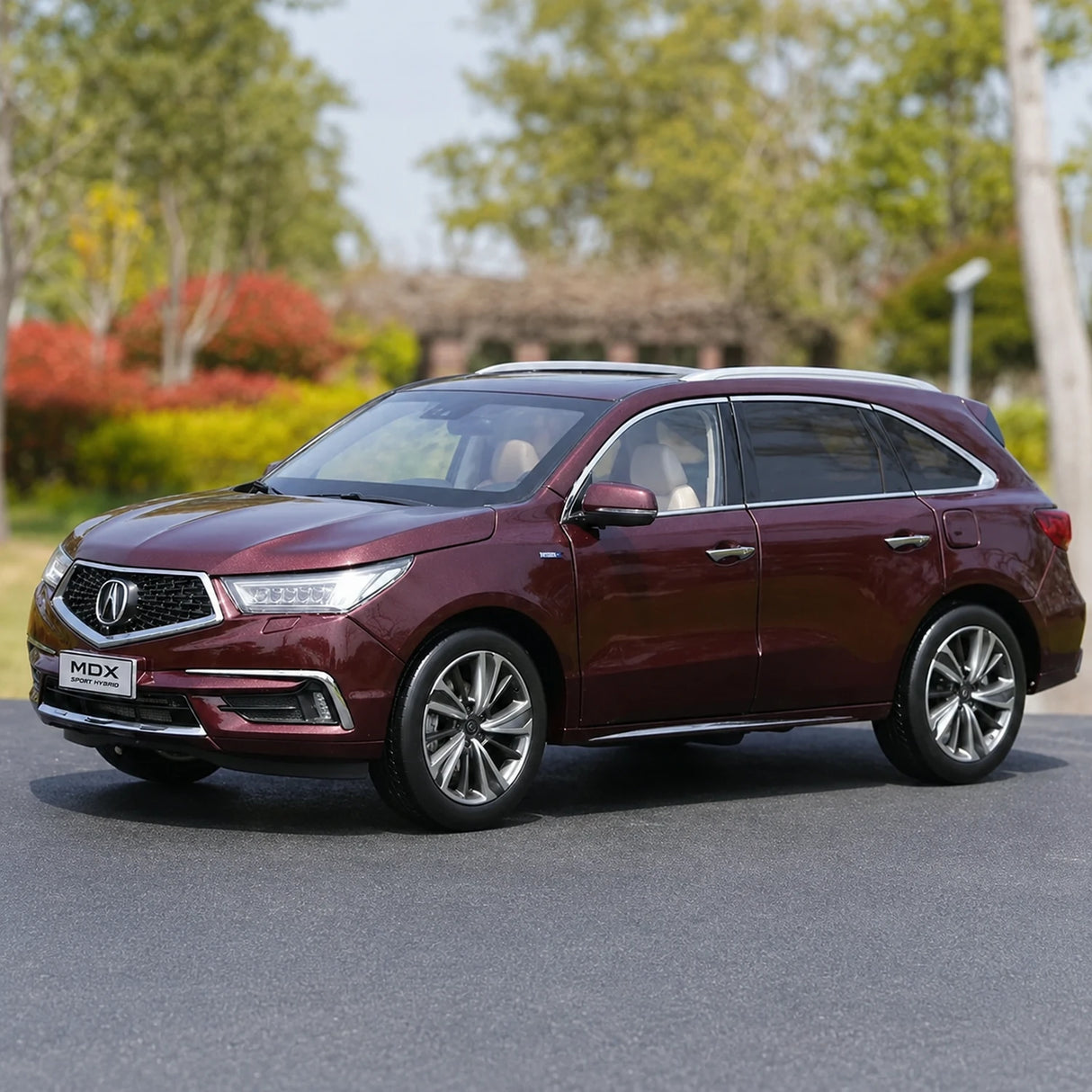 OEM Acura 2017 MDX 1:18 – modelo de coleção em metal fundido