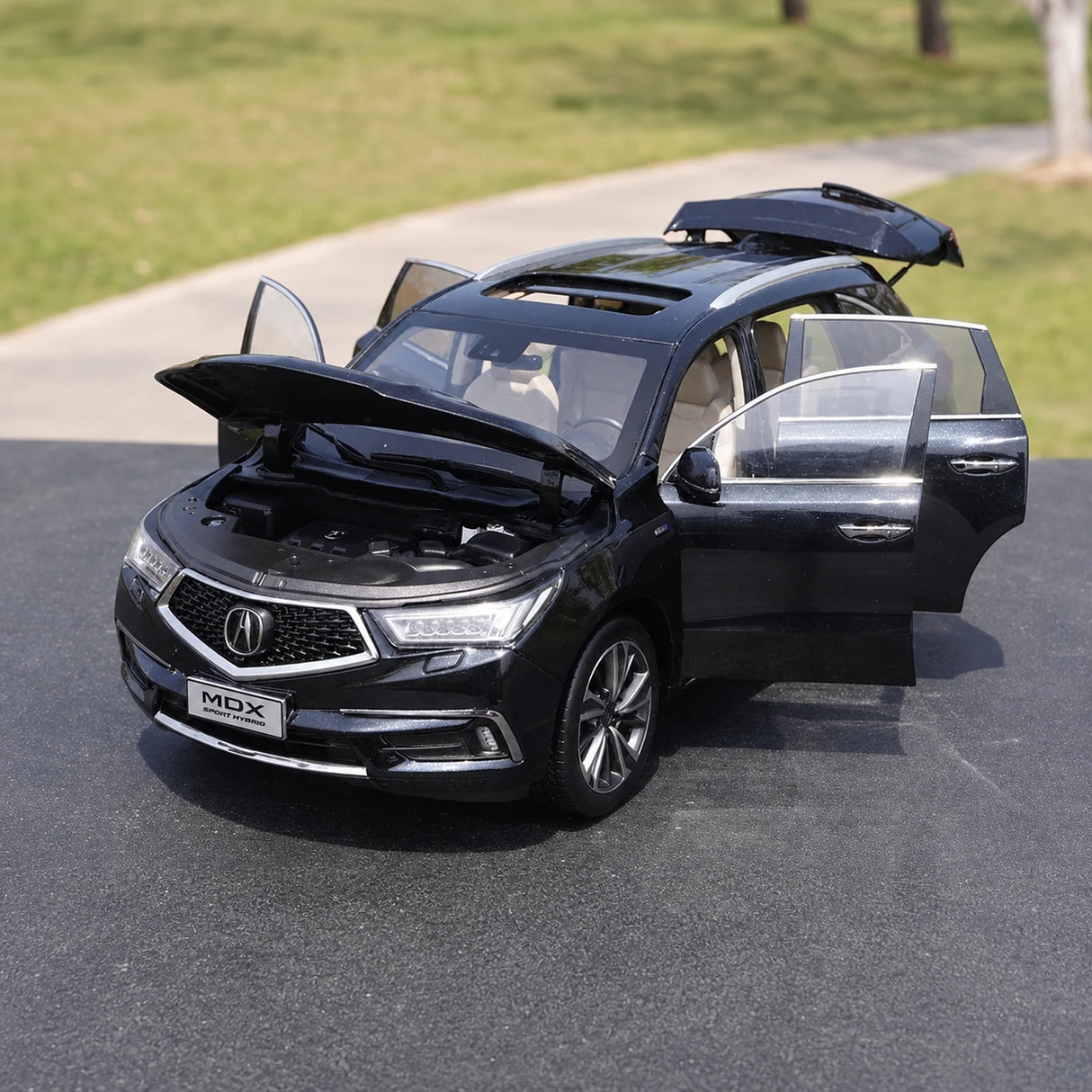 OEM Acura 2017 MDX 1:18 – modelo de coleção em metal fundido
