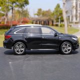 OEM Acura 2017 MDX 1:18 – modelo de coleção em metal fundido