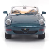 [OEM] 1:18 Alfa Romeo 1990 Spider Series 4 Blue Model Car Die-Cast