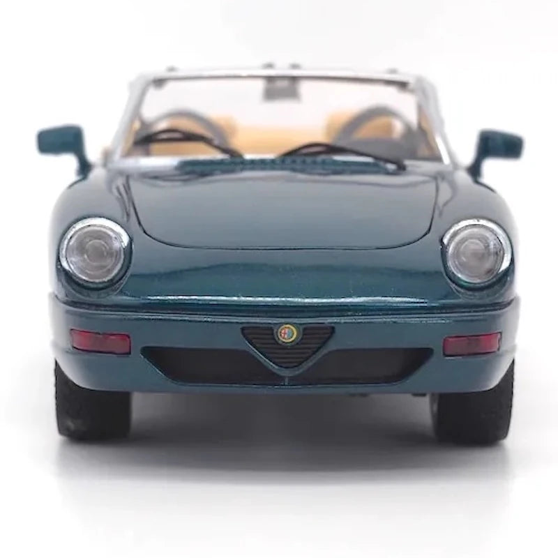 [OEM] 1:18 Alfa Romeo 1990 Spider Series 4 blu modellino di auto Die-Cast