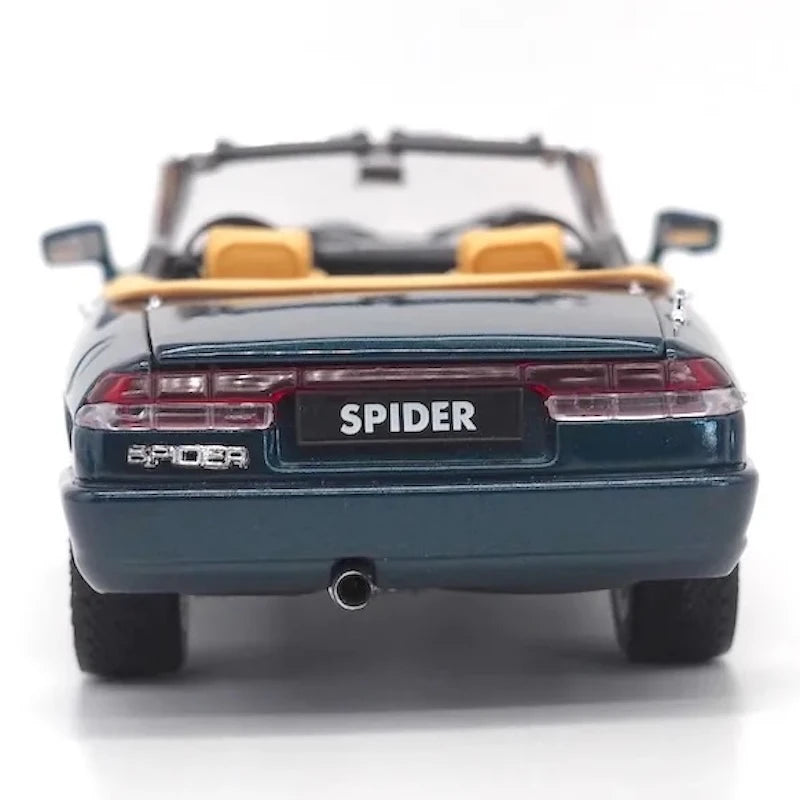 [OEM] 1:18 Alfa Romeo 1990 Spider Series 4 blu modellino di auto Die-Cast