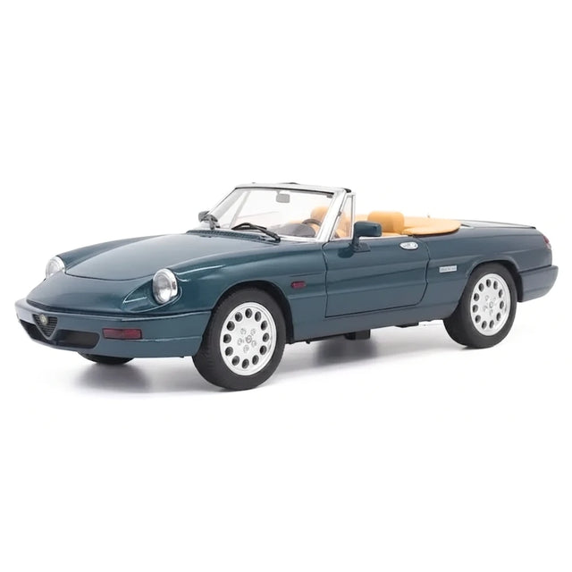 [OEM] 1:18 Alfa Romeo 1990 Spider Series 4 Blue Model Car Die-Cast