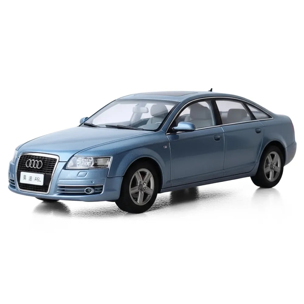 [OEM] 1:18 Audi 2004 A6L C6 Blue Model Car Die-Cast