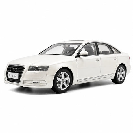 [OEM] 1:18 Audi 2008 A6L White Model Car Die-Cast