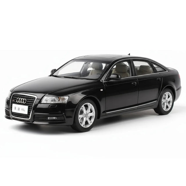 [OEM] 1:18 Audi 2009 A6L C6 Black Model Car Die-Cast