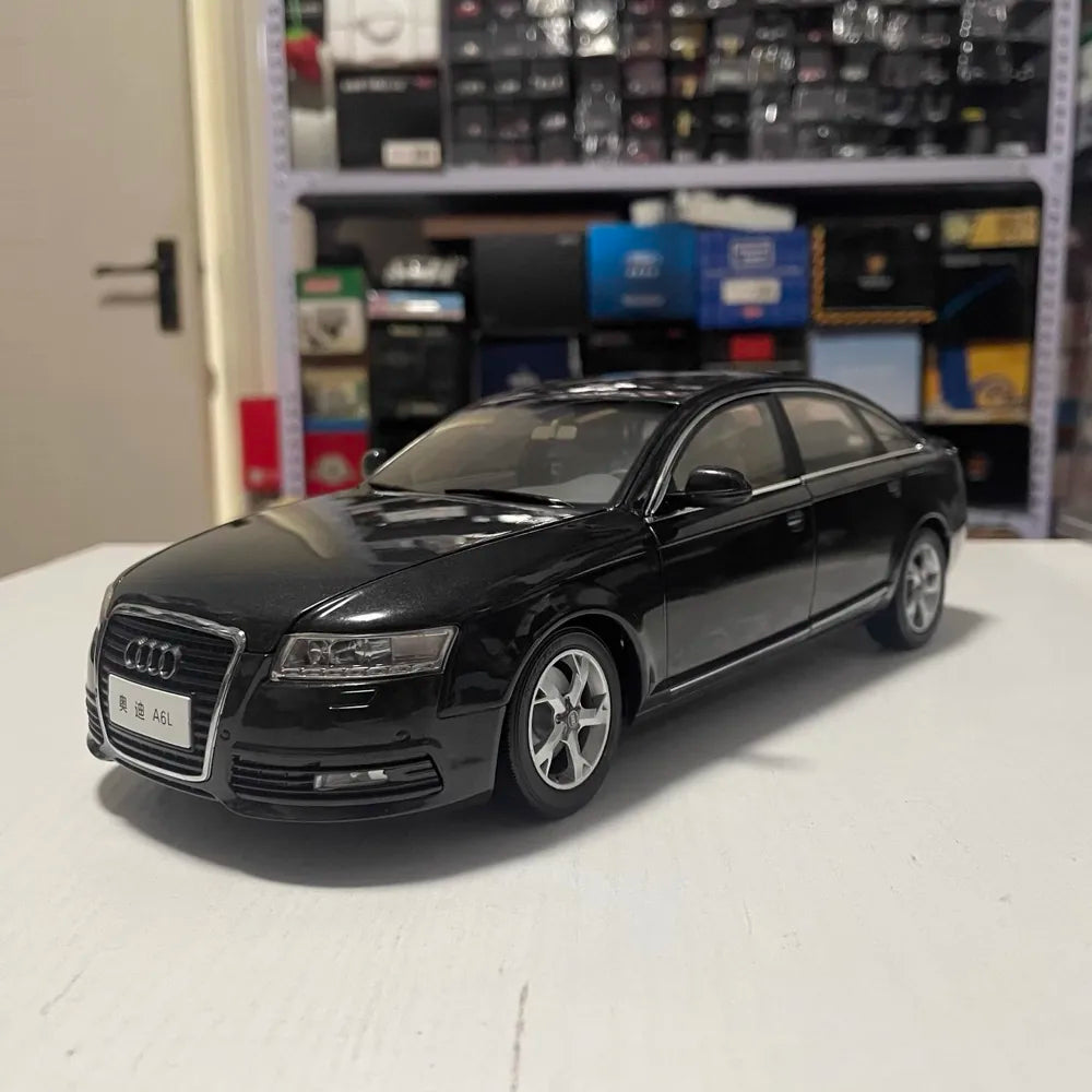 [OEM] 1:18 Audi 2009 A6L C6 nero modellino di auto Die-Cast