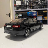 [OEM] 1:18 Audi 2009 A6L C6 Black Model Car Die-Cast