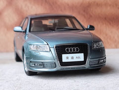 [OEM] 1:18 Audi 2009 A6L C6 blu modellino di auto Die-Cast