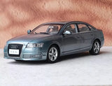 [OEM] 1:18 Audi 2009 A6L C6 Blue Model Car Die-Cast