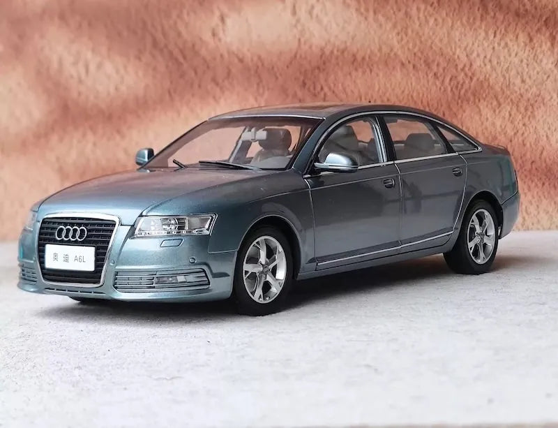 [OEM] 1:18 Audi 2009 A6L C6 blu modellino di auto Die-Cast