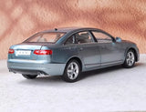 [OEM] 1:18 Audi 2009 A6L C6 Blue Model Car Die-Cast