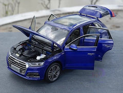 [OEM] 1:18 Audi 2018 Q5L Blue Model Car Die-Cast