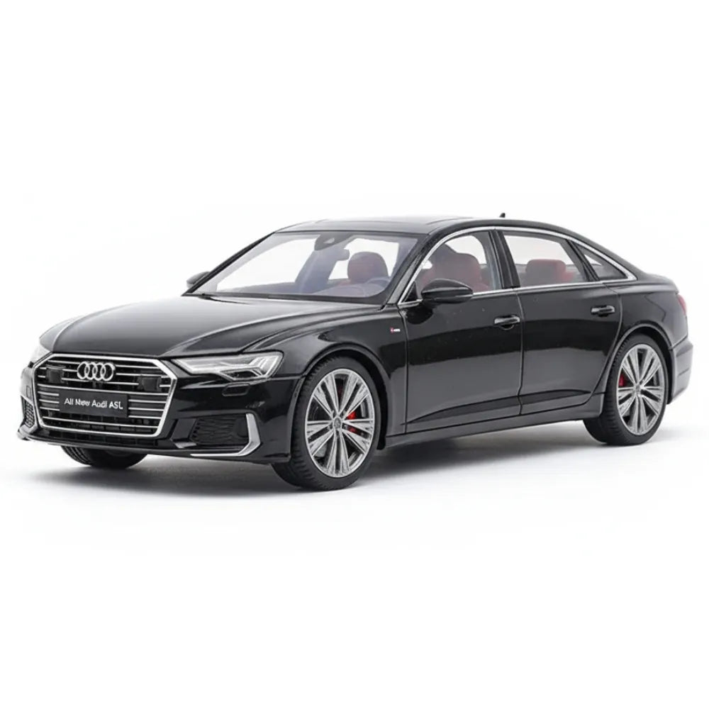 [OEM] 1:18 Audi 2019 A6L Black Model Car Die-Cast