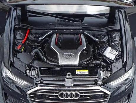 [OEM] 1:18 Audi 2019 A6L Black Model Car Die-Cast