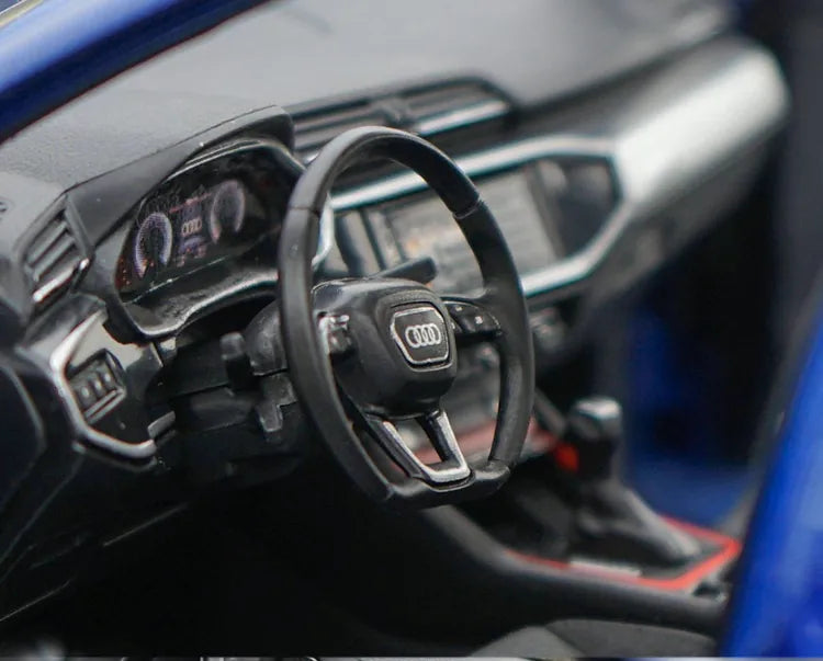 [OEM] 1:18 Audi 2019 Q3 Blue Model Car Die-Cast