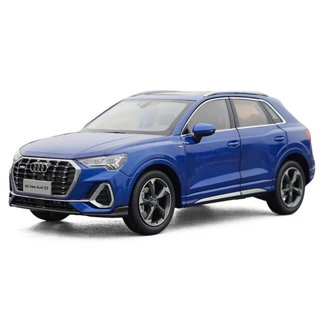 [OEM] 1:18 Audi 2019 Q3 Blue Model Car Die-Cast
