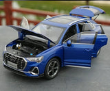 [OEM] 1:18 Audi 2019 Q3 Blue Model Car Die-Cast