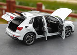 [OEM] 1:18 Audi 2019 Q3 White Model Car Die-Cast