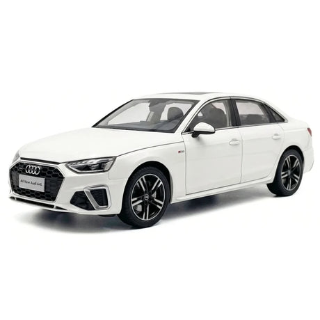 [OEM] 1:18 Audi 2020 A4L White Model Car Die-Cast