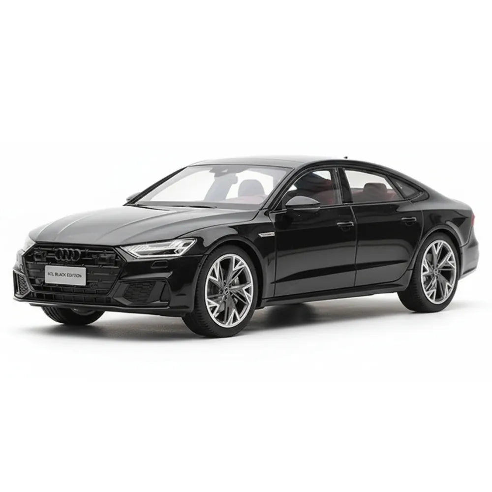 [OEM] 1:18 Audi 2021 A7L Black Model Car Die-Cast