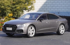 [OEM] 1:18 Audi 2021 A7L grigio modellino di auto Die-Cast