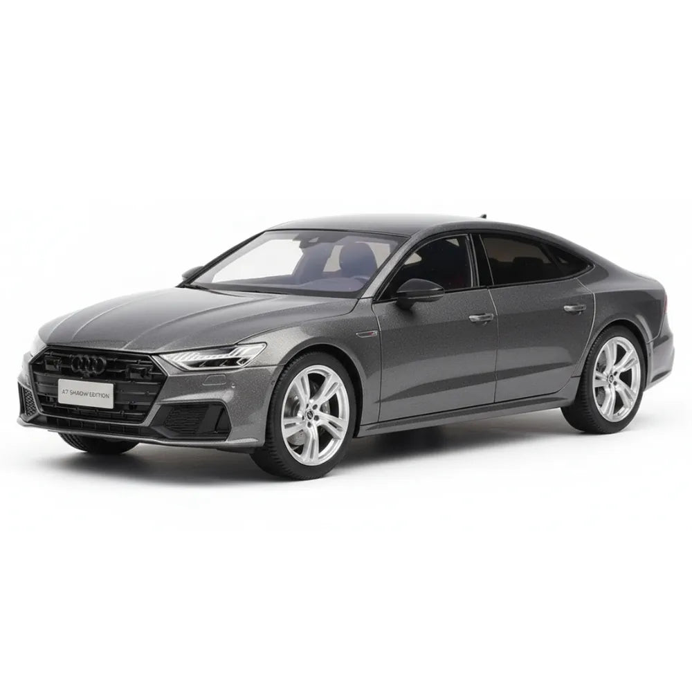 [OEM] 1:18 Audi 2021 A7L grigio modellino di auto Die-Cast