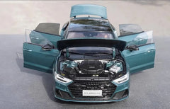 [OEM] 1:18 Audi 2021 A7L Green Model Car Die-Cast