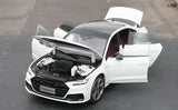 [OEM] 1:18 Audi 2021 A7L White Model Car Die-Cast