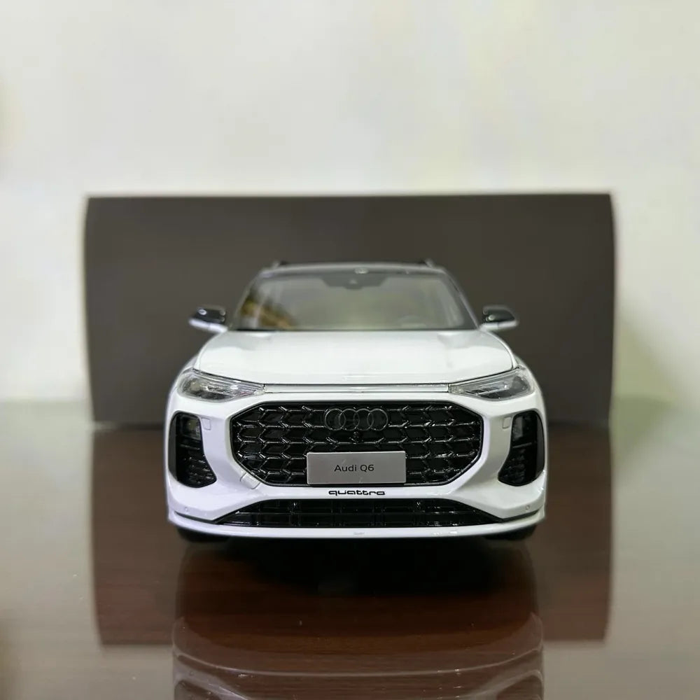 [OEM] 1:18 Audi 2022 Q6 White Model Car Die-Cast