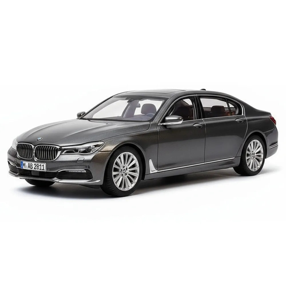 [OEM] 1:18 BMW 2016 G11 740Li Gray Model Car Die-Cast