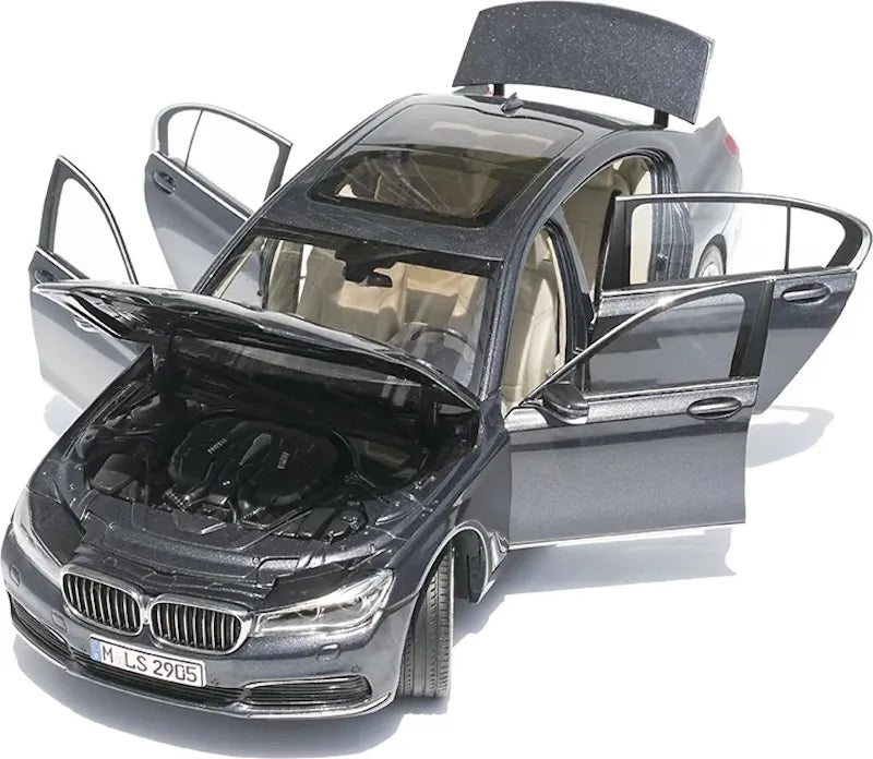 [OEM] 1:18 BMW 2016 G11 740Li Gray Model Car Die-Cast