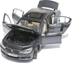 [OEM] 1:18 BMW 2016 G11 740Li Gray Model Car Die-Cast