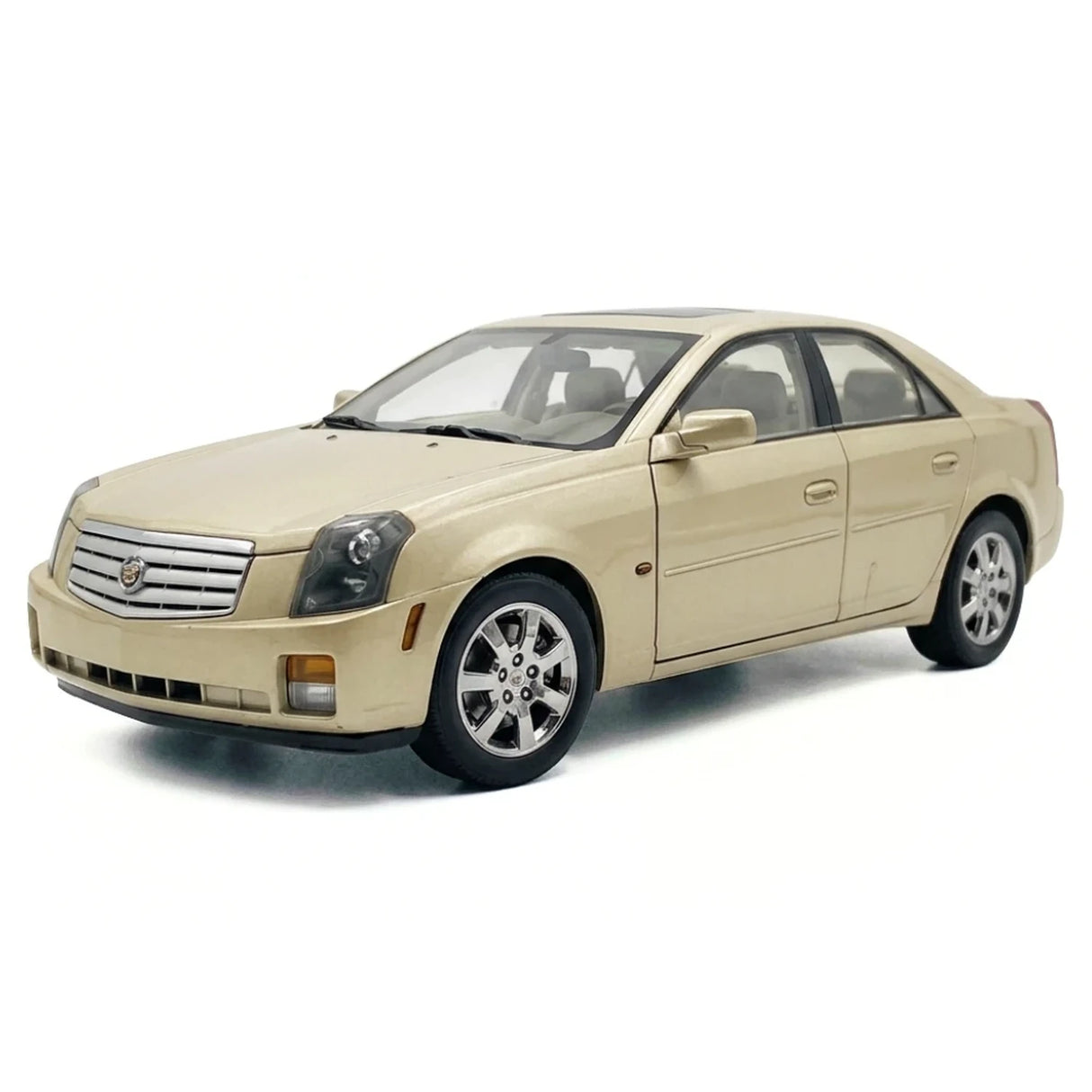 [OEM] 1:18 Cadillac 2004 CTS goud modelauto Die-Cast