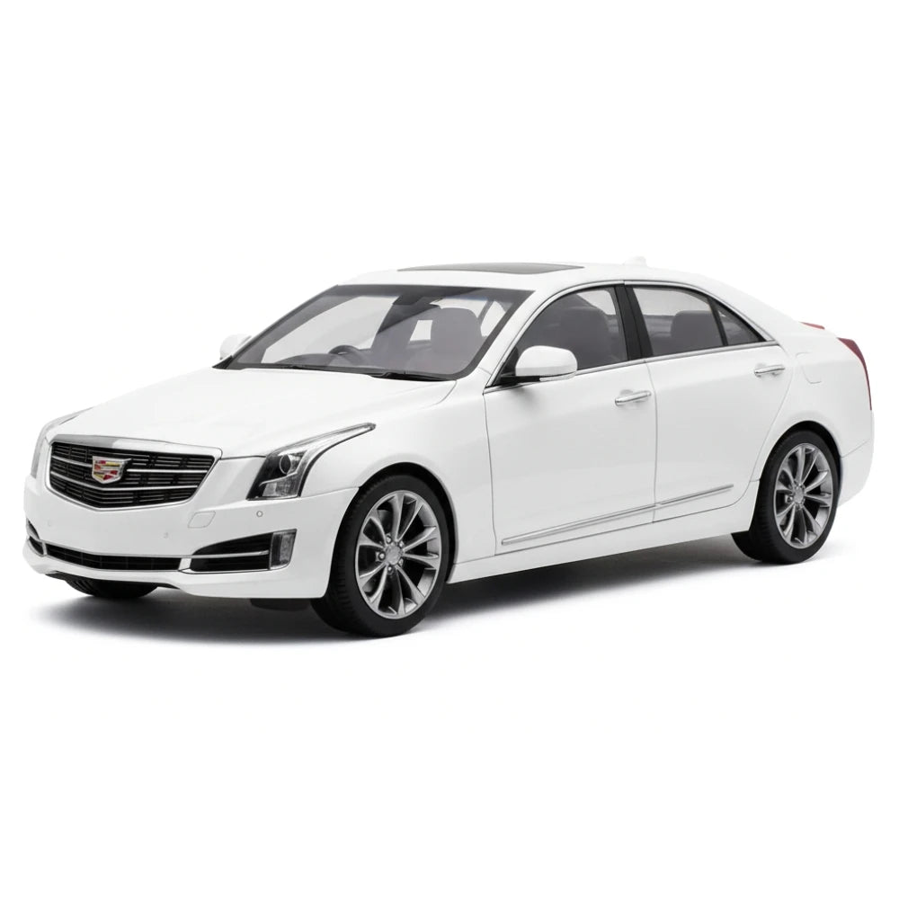 [OEM] 1:18 Cadillac 2014 ATS-L White Model Car Die-Cast