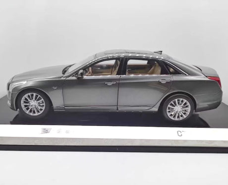 [OEM] 1:18 Cadillac 2016 CT6 Gray Model Car Die-Cast