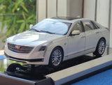 [OEM] 1:18 Cadillac 2016 CT6 White Model Car Die-Cast
