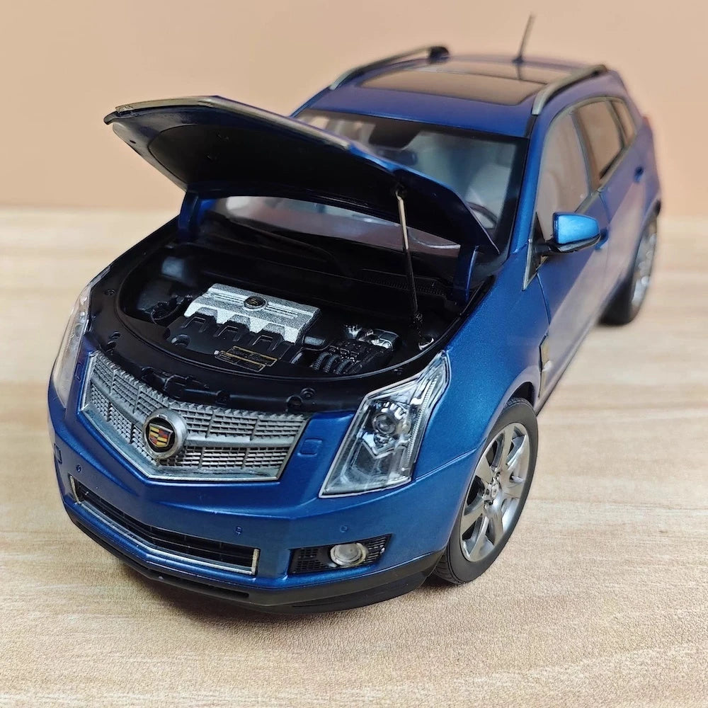 [OEM] 1:18 Cadillac 2016 SRX Blue Model Car Die-Cast