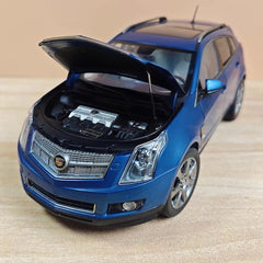 [OEM] 1:18 Cadillac 2016 SRX Blue Model Car Die-Cast