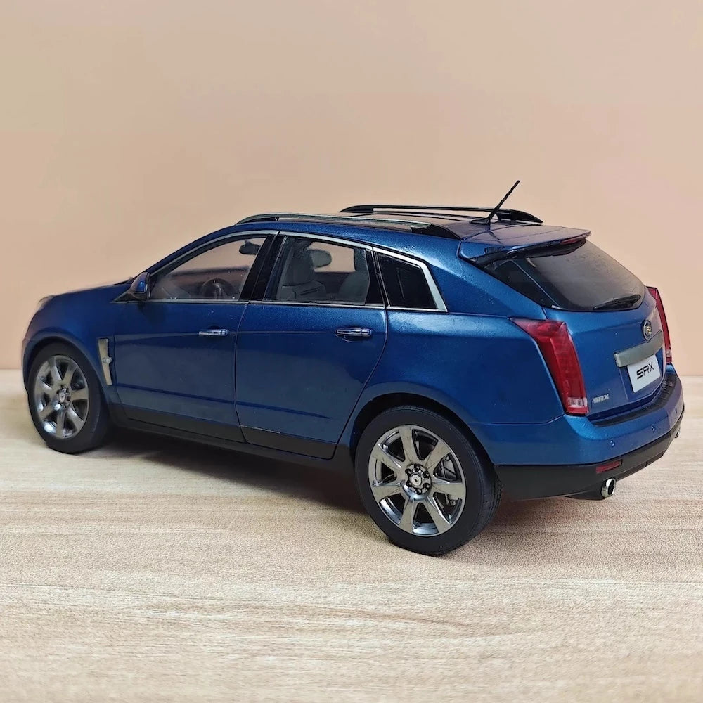 [OEM] 1:18 Cadillac 2016 SRX Blue Model Car Die-Cast