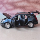 [OEM] 1:18 Cadillac 2016 SRX harmaa pienoismalli Die-Cast
