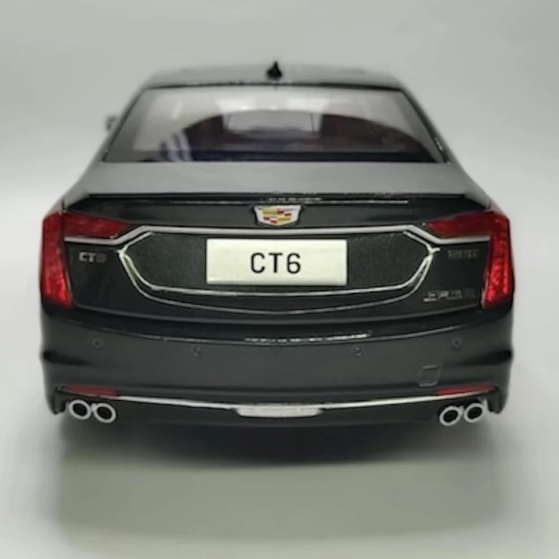 [OEM] 1:18 Cadillac 2019 CT6 Black Model Car Die-Cast