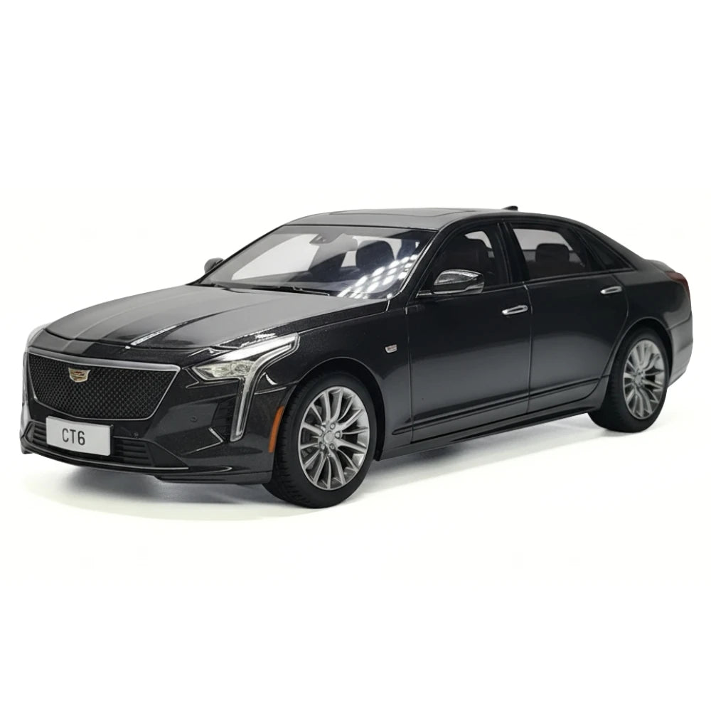 [OEM] 1:18 Cadillac 2019 CT6 Black Model Car Die-Cast