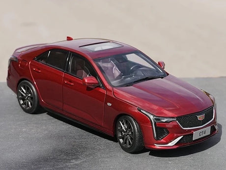 [OEM] 1:18 Cadillac 2020 CT4 Red Model Car Die-Cast